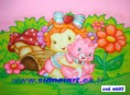 Lindo Painel Baby Moranguinho